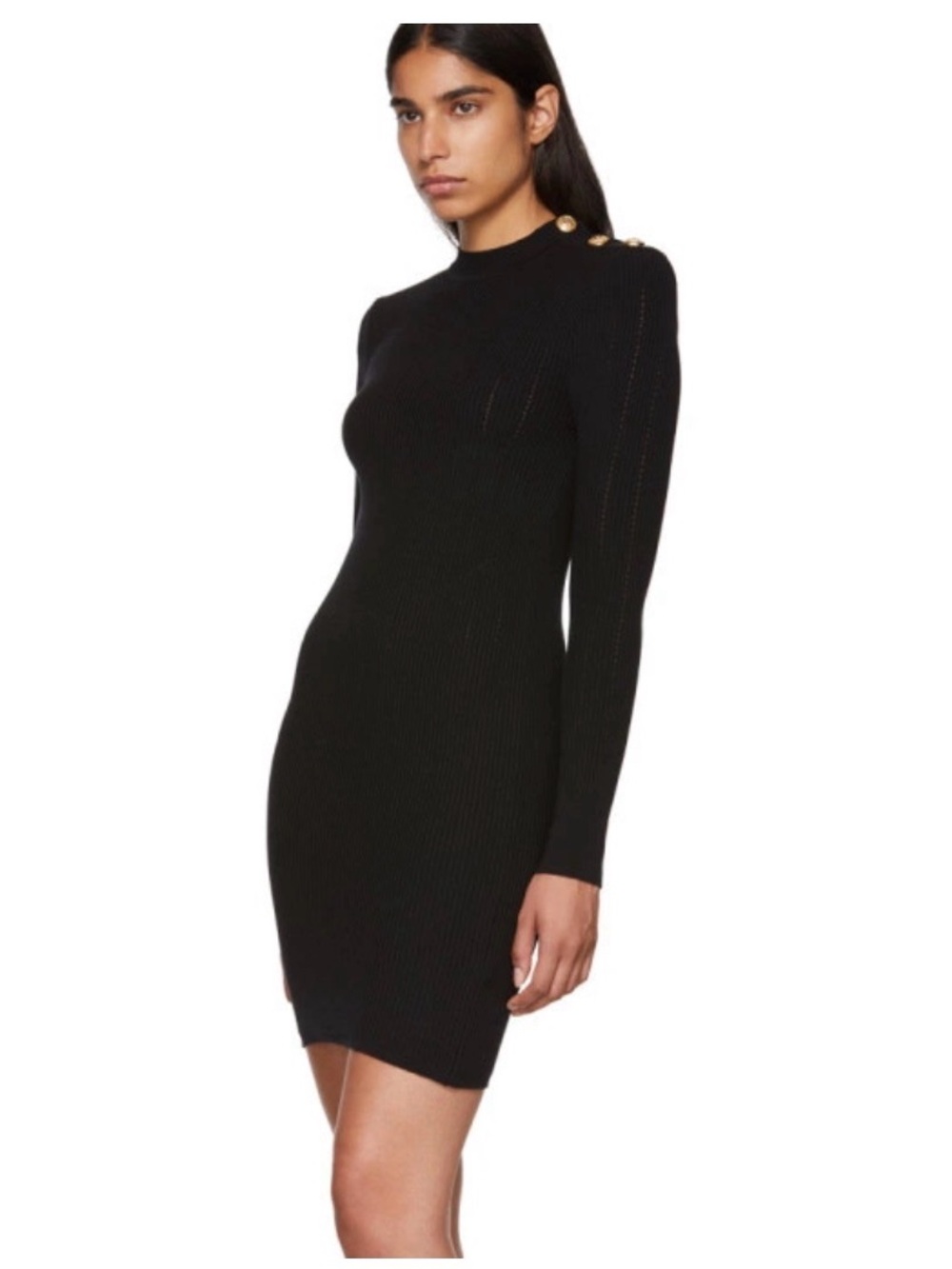 35 BALMAIN  40 WOOL BLEND DRESS  EXCELLENT PRE LOVED  40
